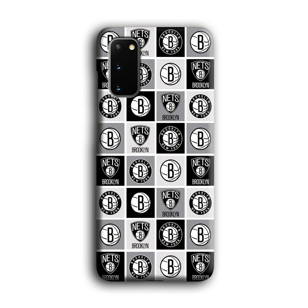 Brooklyn Nets Collage Of Logo Samsung Galaxy S20 Case