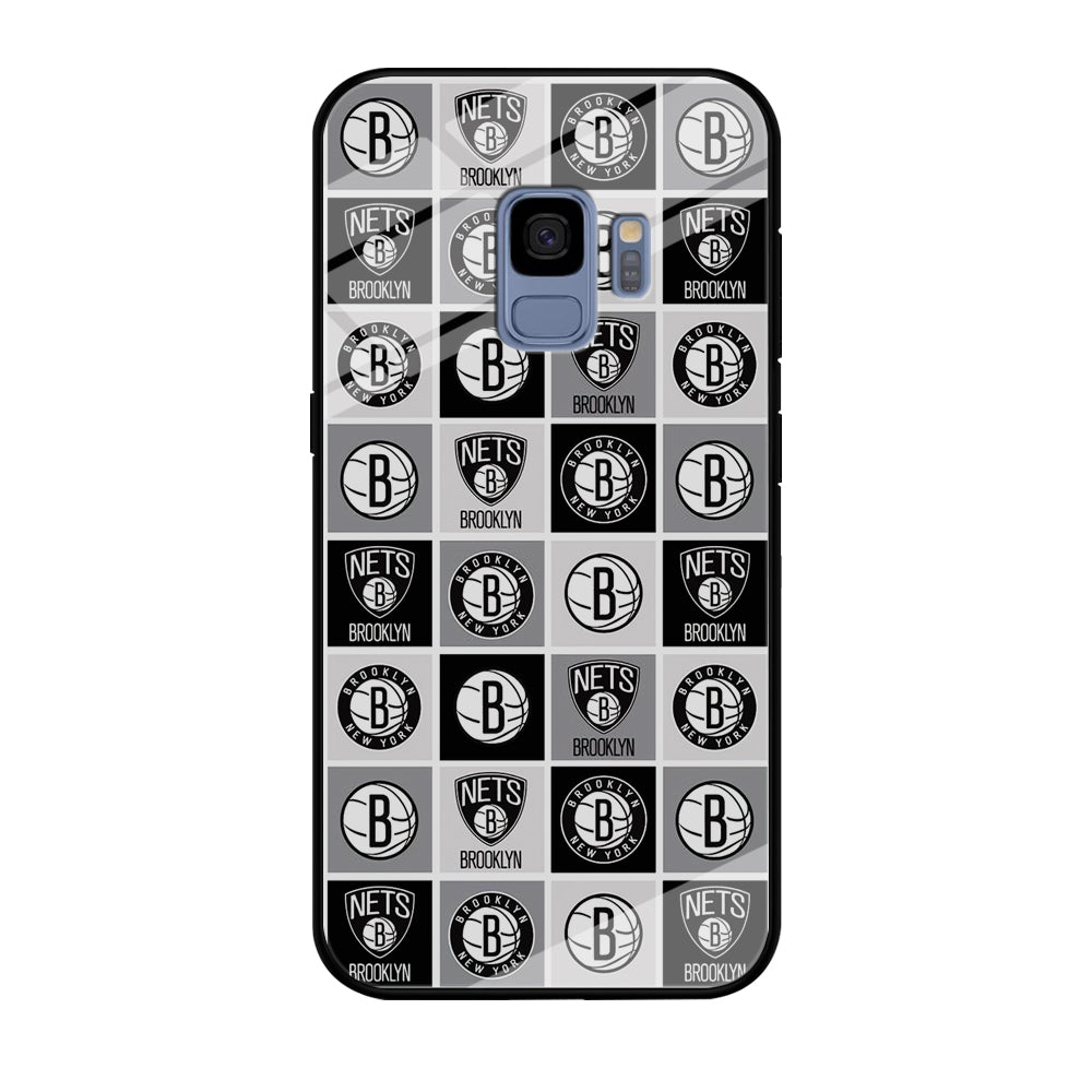 Brooklyn Nets Collage Of Logo Samsung Galaxy S9 Case