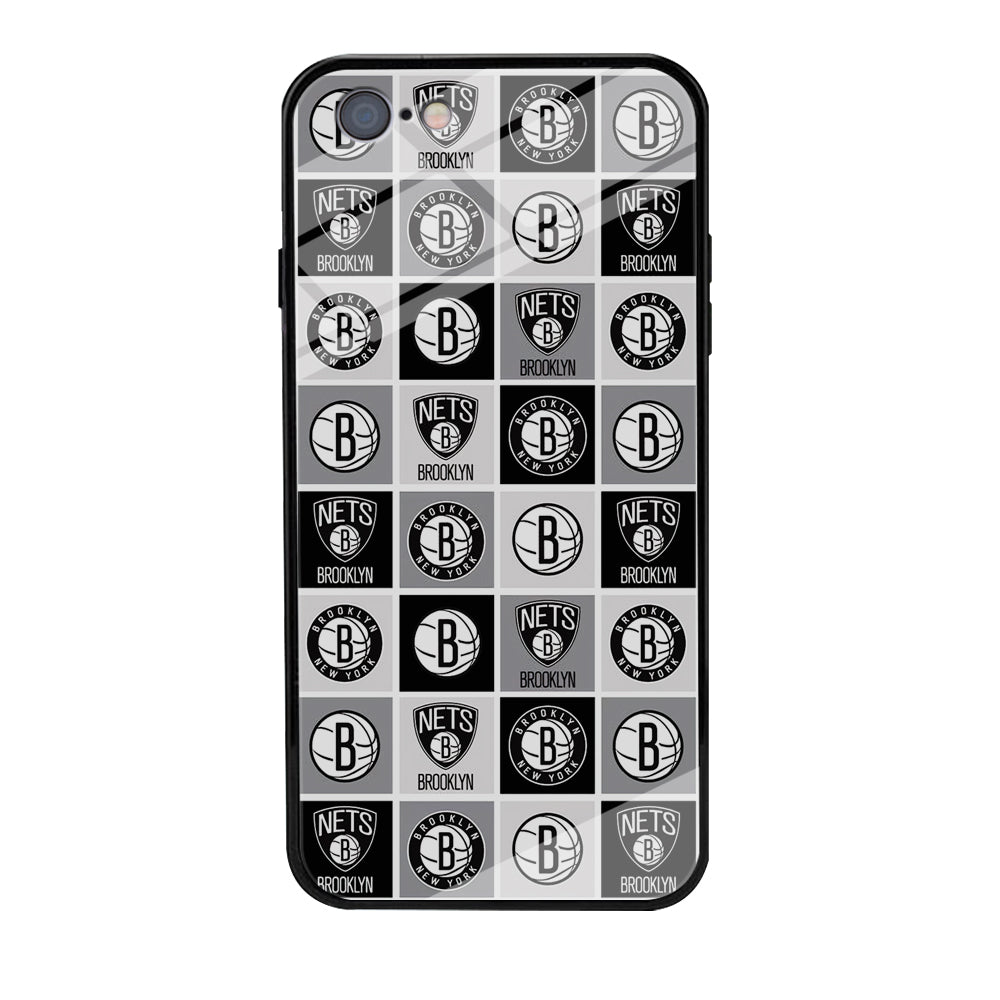 Brooklyn Nets Collage Of Logo iPhone 6 Plus | 6s Plus Case