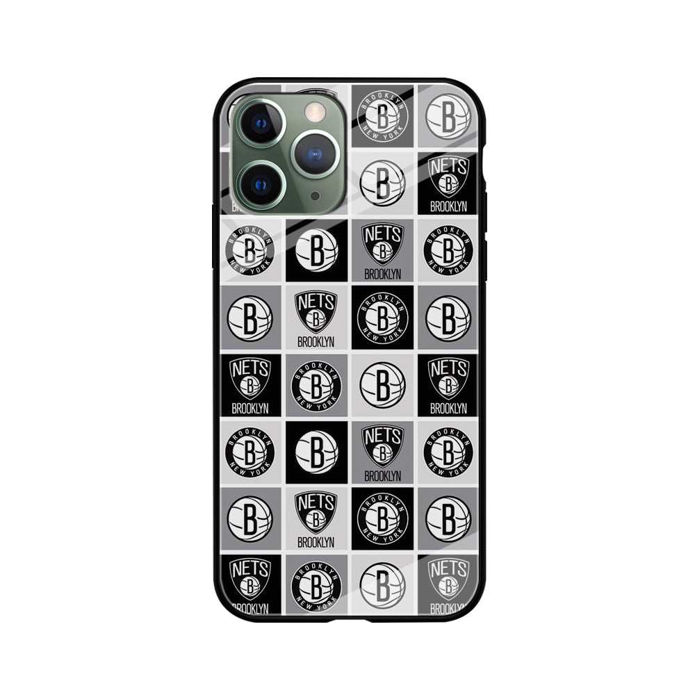 Brooklyn Nets Collage Of Logo iPhone 11 Pro Max Case