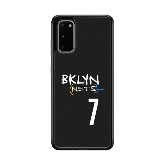 Brooklyn Nets Numbers of 7 Samsung Galaxy S20 Case