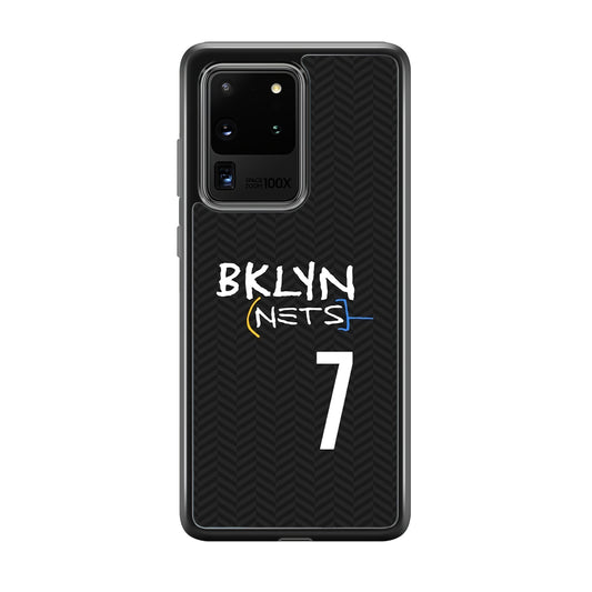 Brooklyn Nets Numbers of 7 Samsung Galaxy S20 Ultra Case