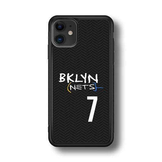 Brooklyn Nets Numbers of 7 iPhone 11 Case