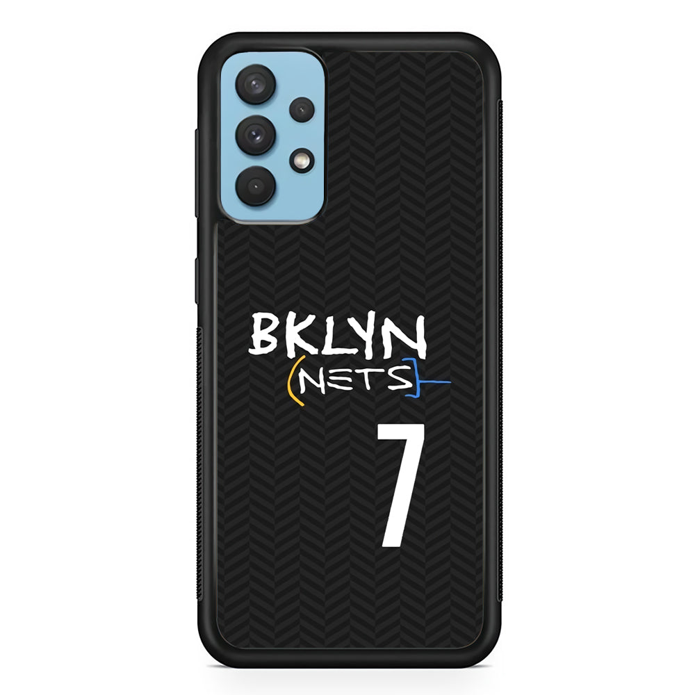 Brooklyn Nets Numbers of 7 Samsung Galaxy A32 Case