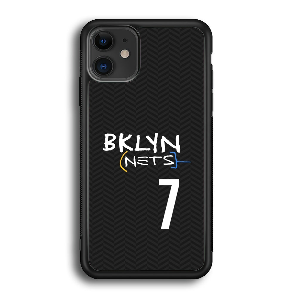 Brooklyn Nets Numbers of 7 iPhone 12 Case