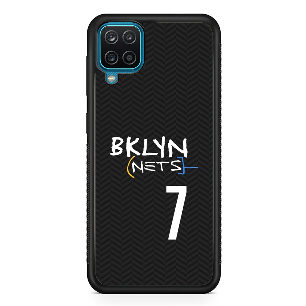 Brooklyn Nets Numbers of 7 Samsung Galaxy A12 Case