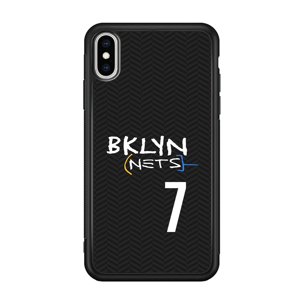 Brooklyn Nets Numbers of 7 iPhone X Case