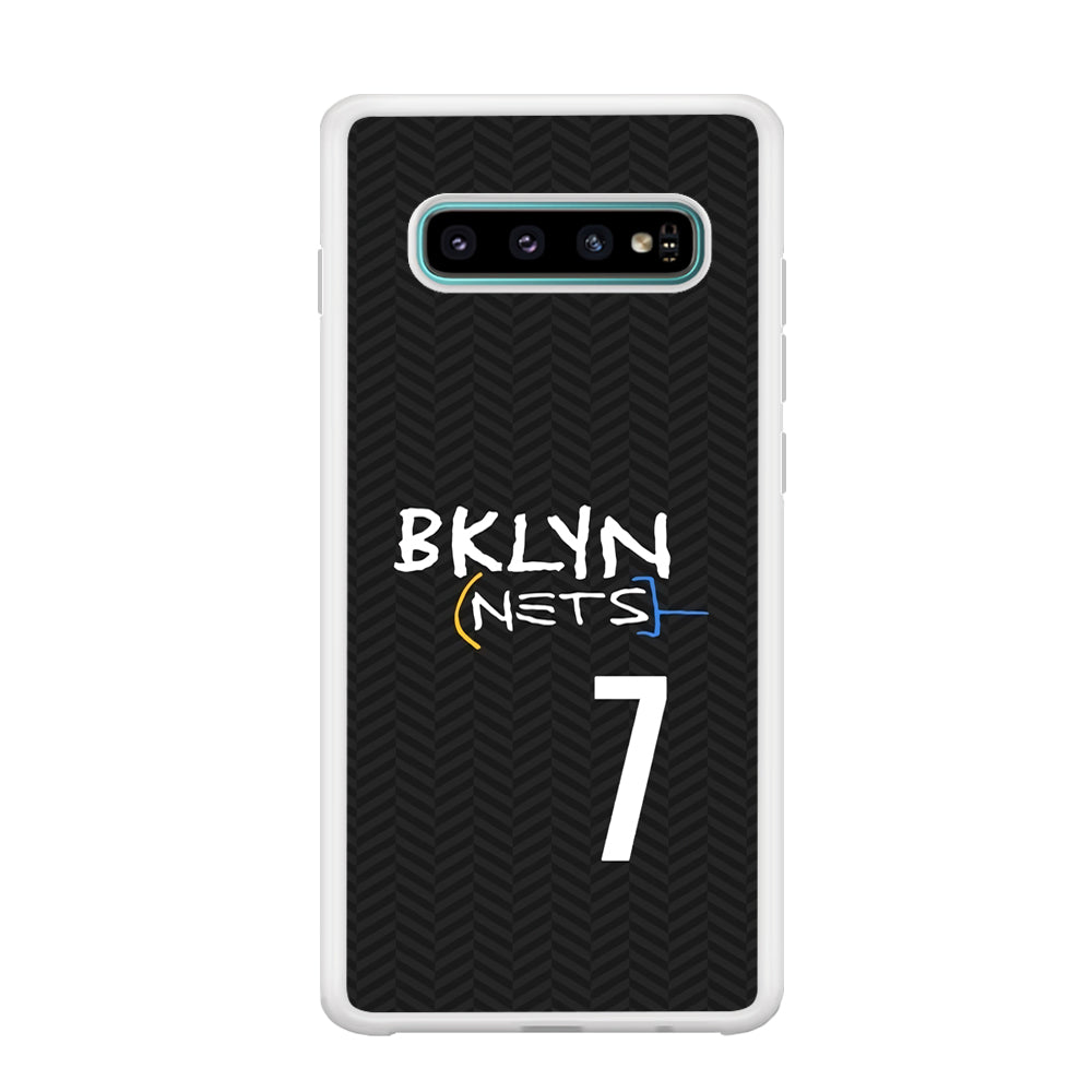 Brooklyn Nets Numbers of 7 Samsung Galaxy S10 Case