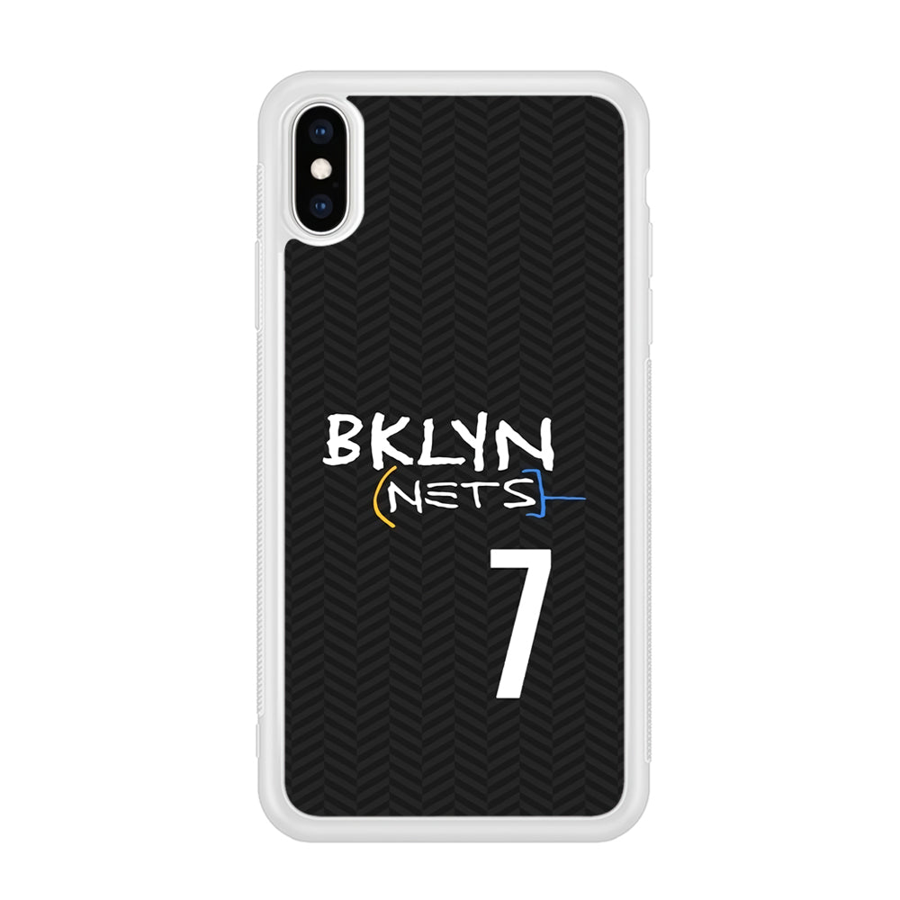 Brooklyn Nets Numbers of 7 iPhone X Case