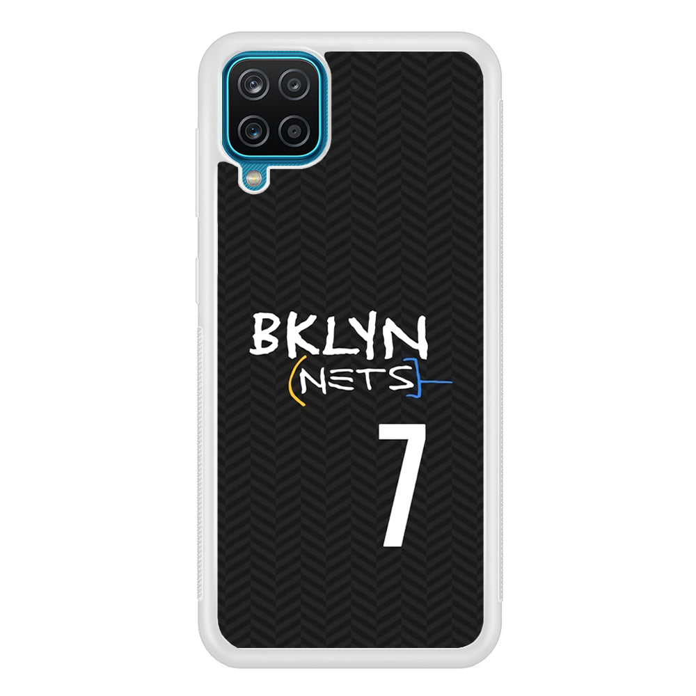 Brooklyn Nets Numbers of 7 Samsung Galaxy A12 Case