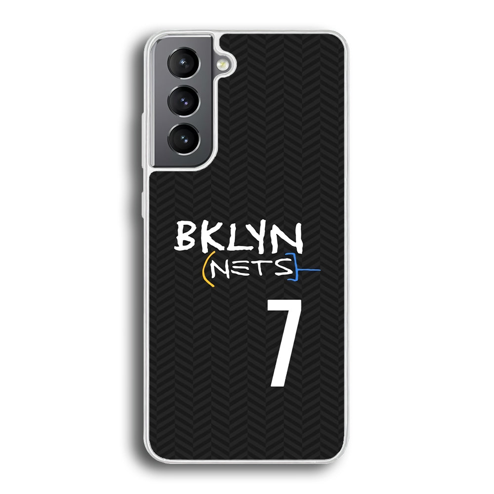 Brooklyn Nets Numbers of 7 Samsung Galaxy S21 Case