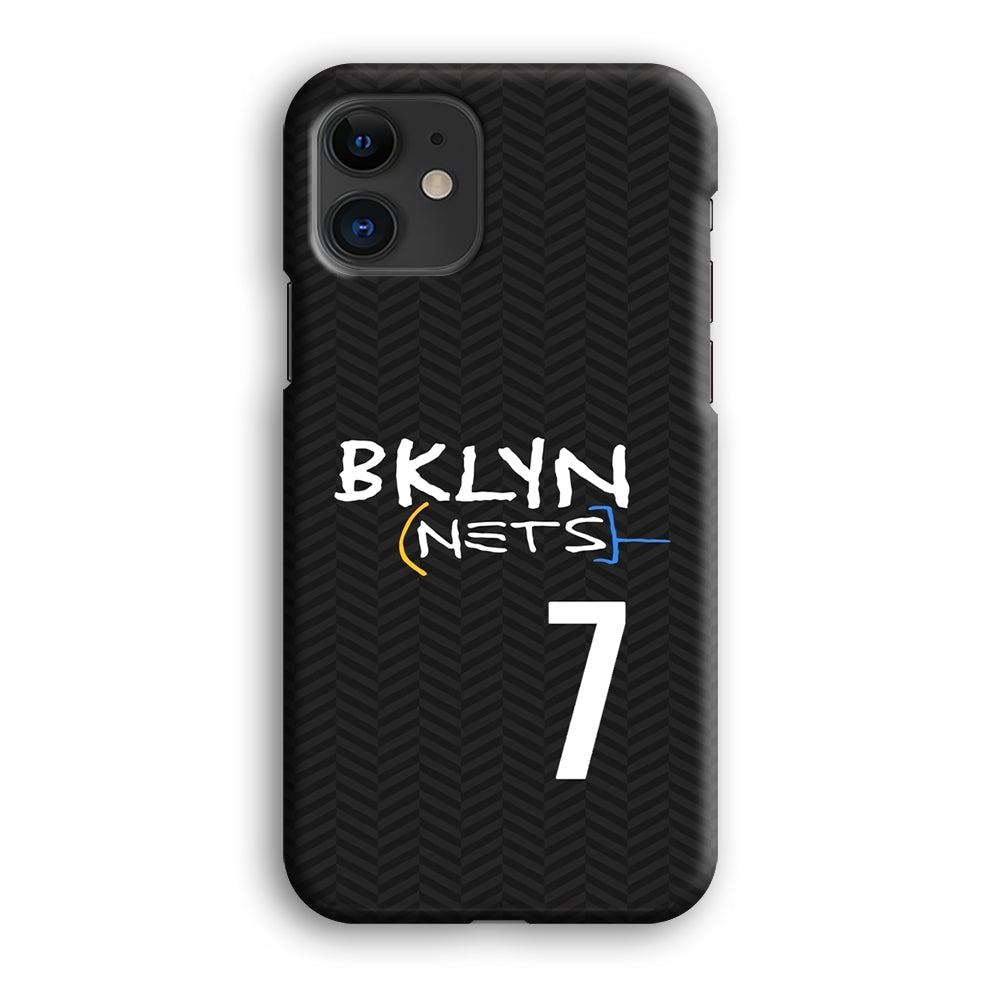 Brooklyn Nets Numbers of 7 iPhone 12 Case