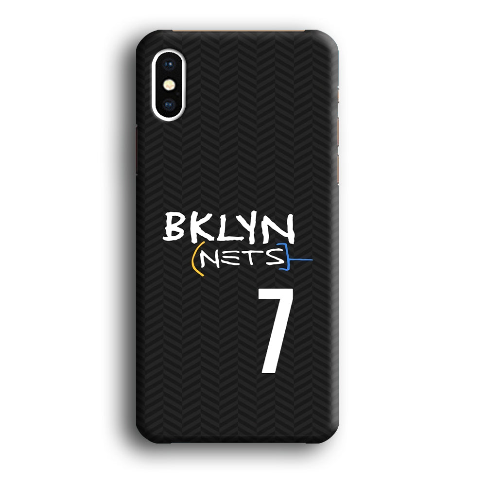 Brooklyn Nets Numbers of 7 iPhone XS Case