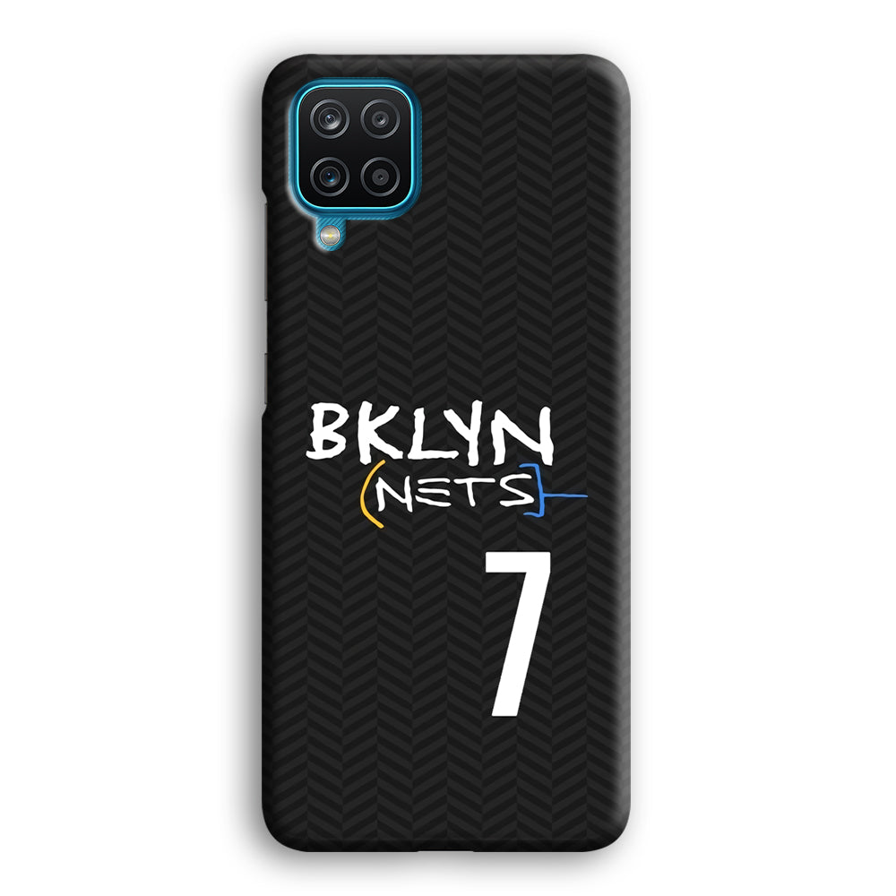 Brooklyn Nets Numbers of 7 Samsung Galaxy A12 Case