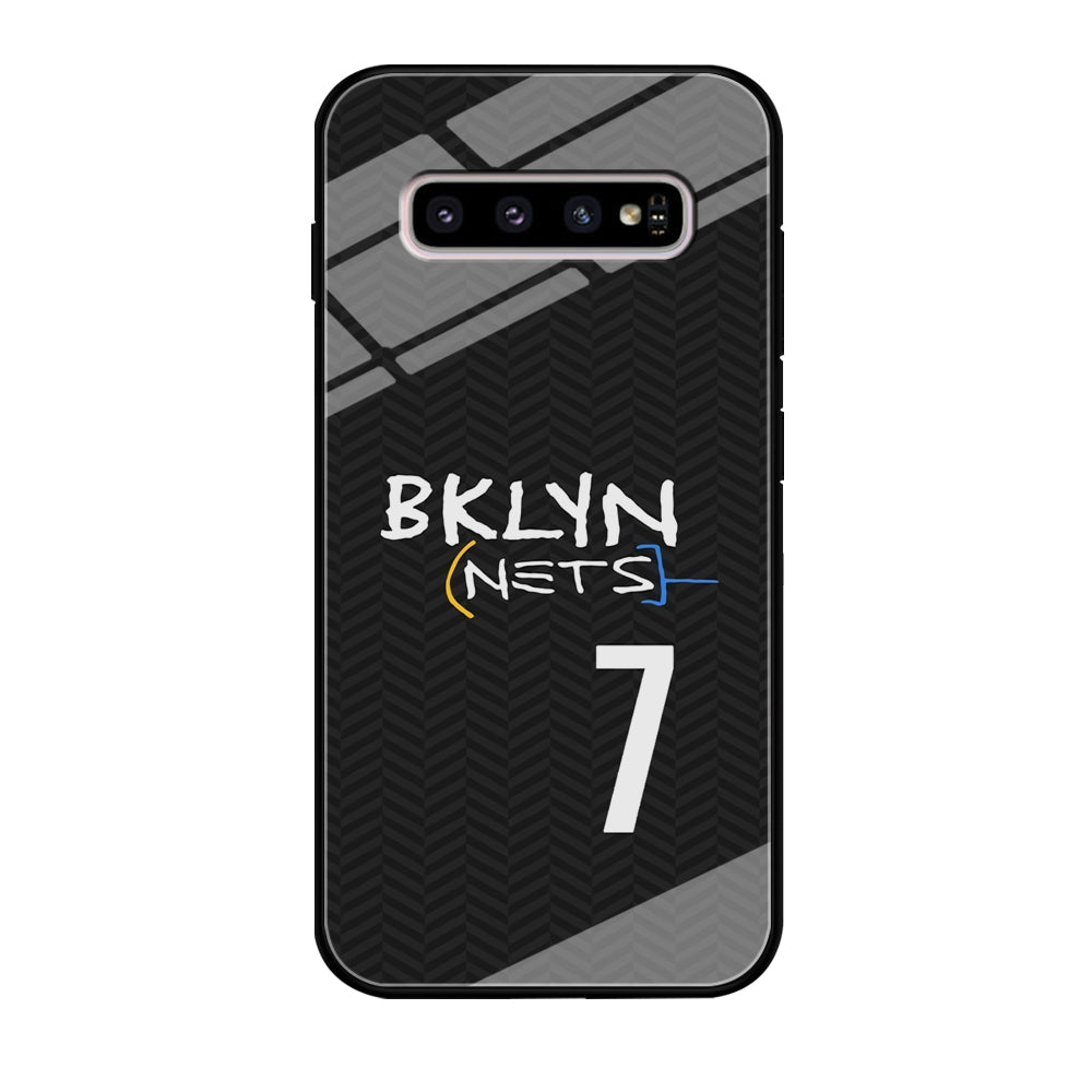 Brooklyn Nets Numbers of 7 Samsung Galaxy S10 Case