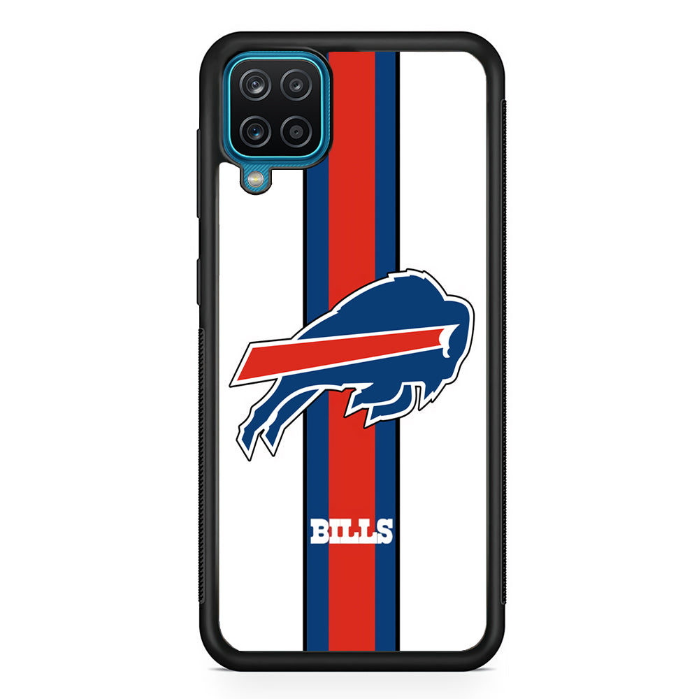 Buffalo Bills Stripe Samsung Galaxy A12 Case