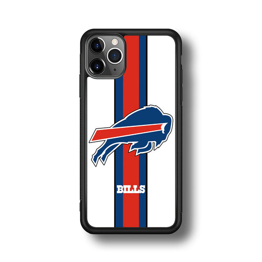 Buffalo Bills Stripe iPhone 11 Pro Max Case