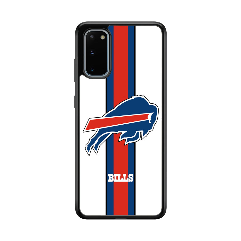 Buffalo Bills Stripe Samsung Galaxy S20 Case