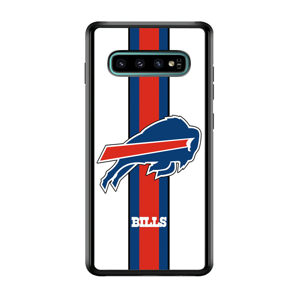 Buffalo Bills Stripe Samsung Galaxy S10 Case