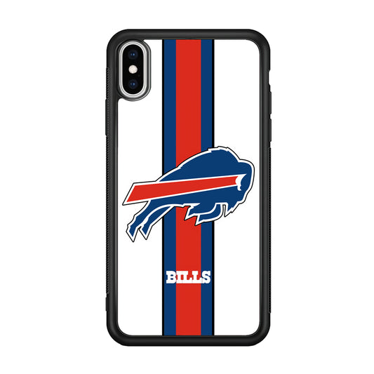 Buffalo Bills Stripe iPhone XS MAX Case