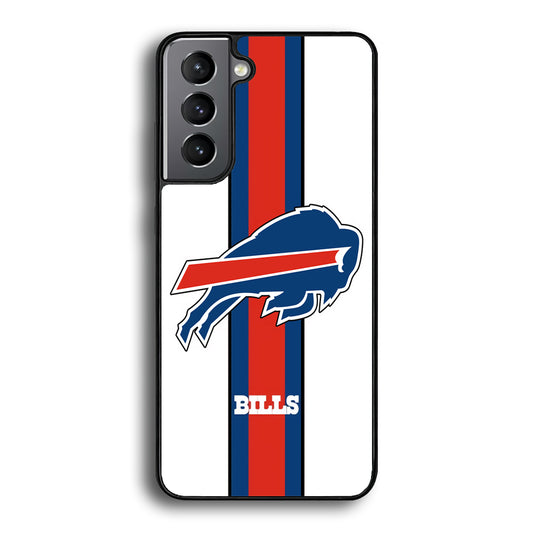 Buffalo Bills Stripe Samsung Galaxy S21 Plus Case - Carneyforia