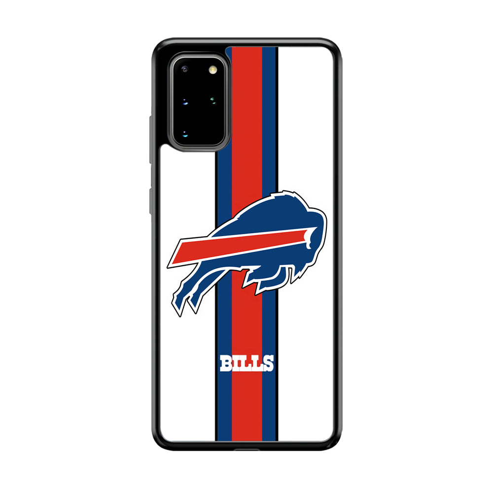 Buffalo Bills Stripe Samsung Galaxy S20 Plus Case