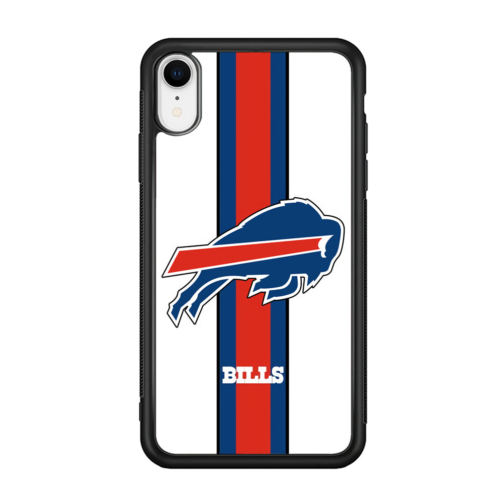 Buffalo Bills Stripe iPhone XR Case