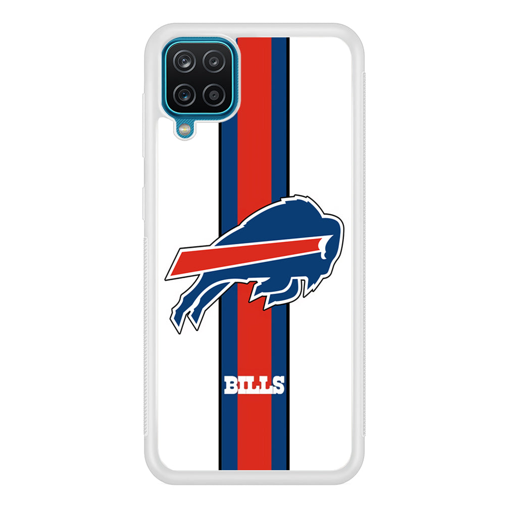 Buffalo Bills Stripe Samsung Galaxy A12 Case