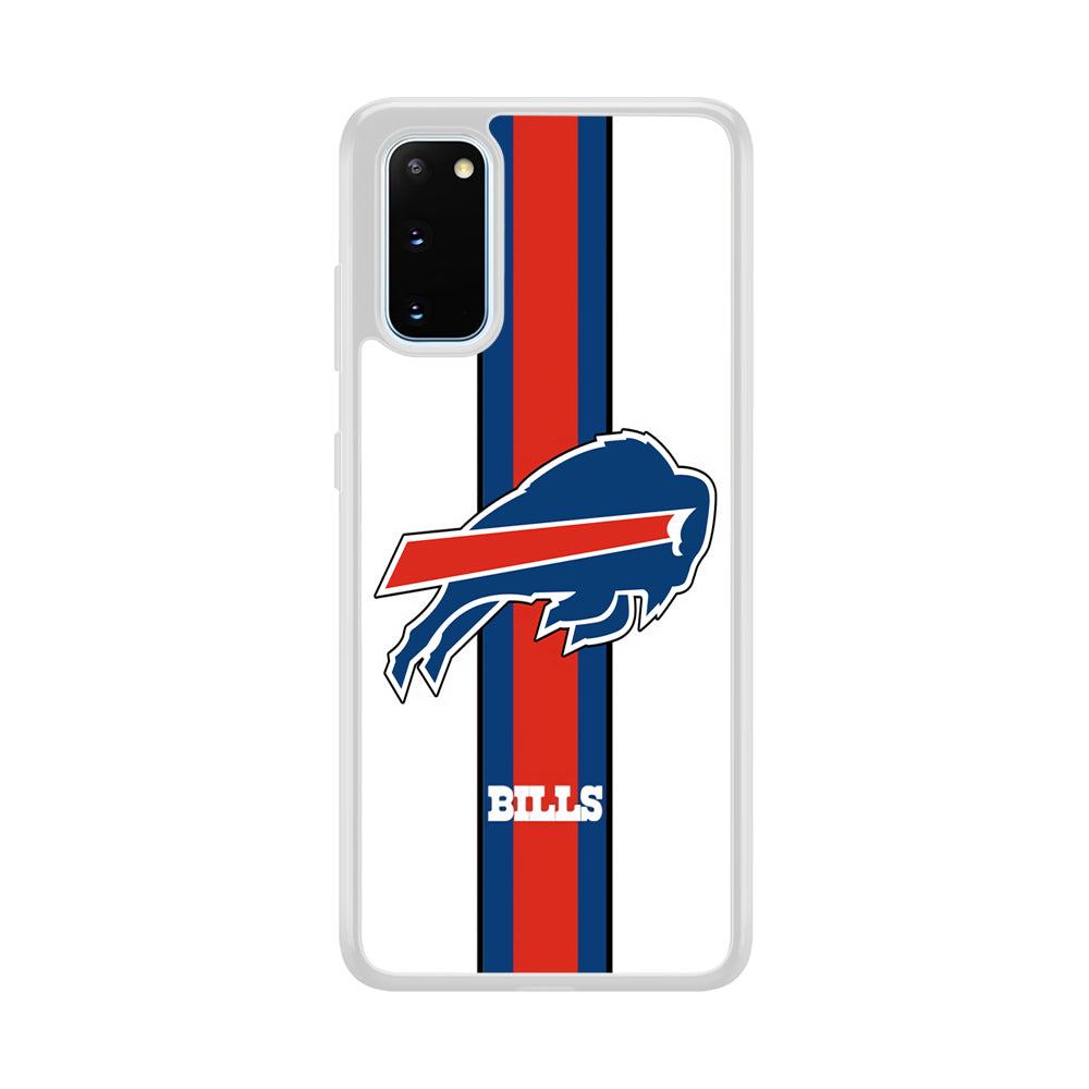 Buffalo Bills Stripe Samsung Galaxy S20 Case