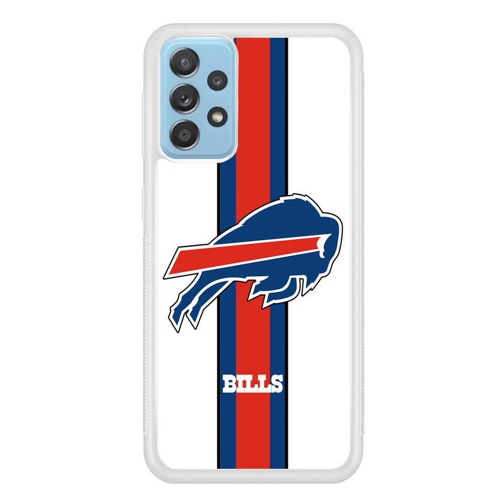 Buffalo Bills Stripe Samsung Galaxy A72 Case