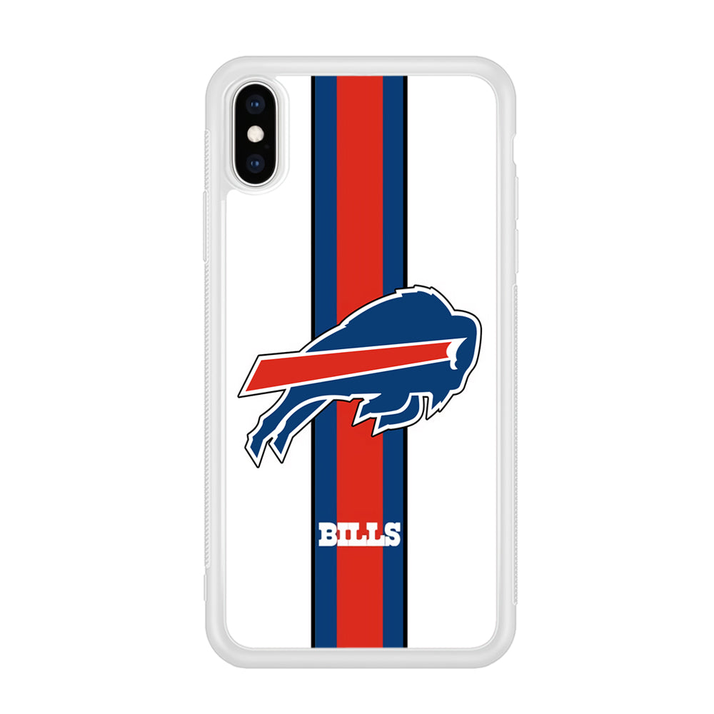 Buffalo Bills Stripe iPhone X Case