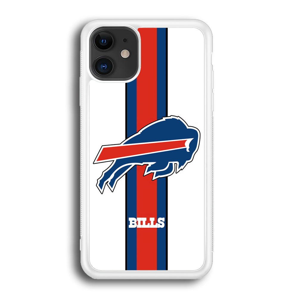 Buffalo Bills Stripe iPhone 12 Case