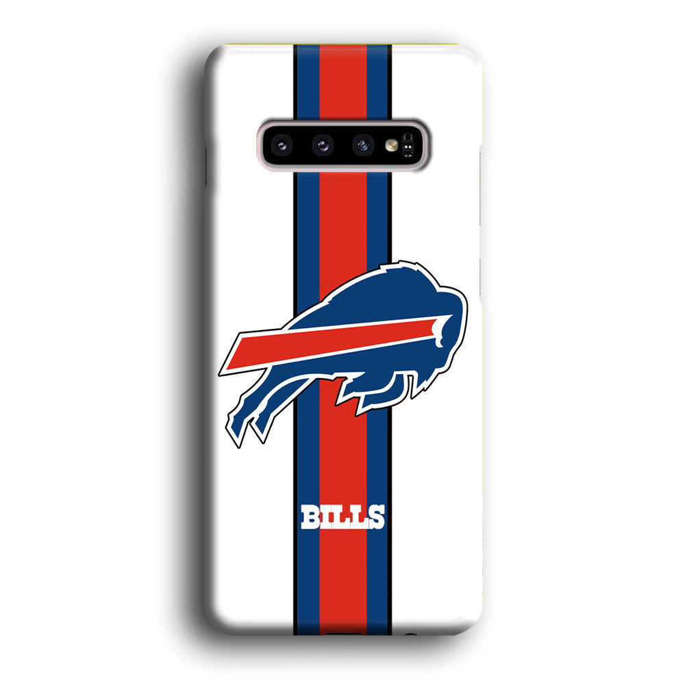 Buffalo Bills Stripe Samsung Galaxy S10 Case