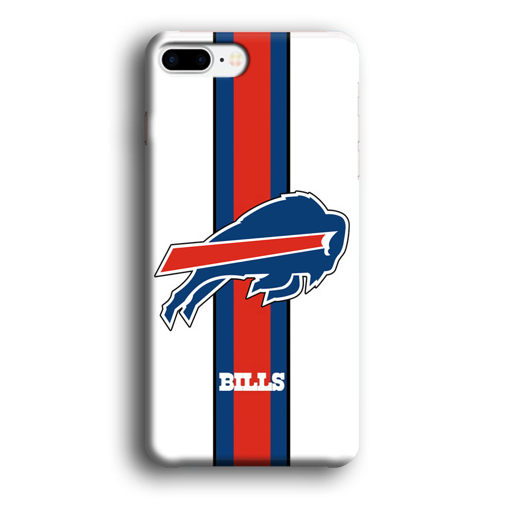 Buffalo Bills Stripe iPhone 8 Plus Case