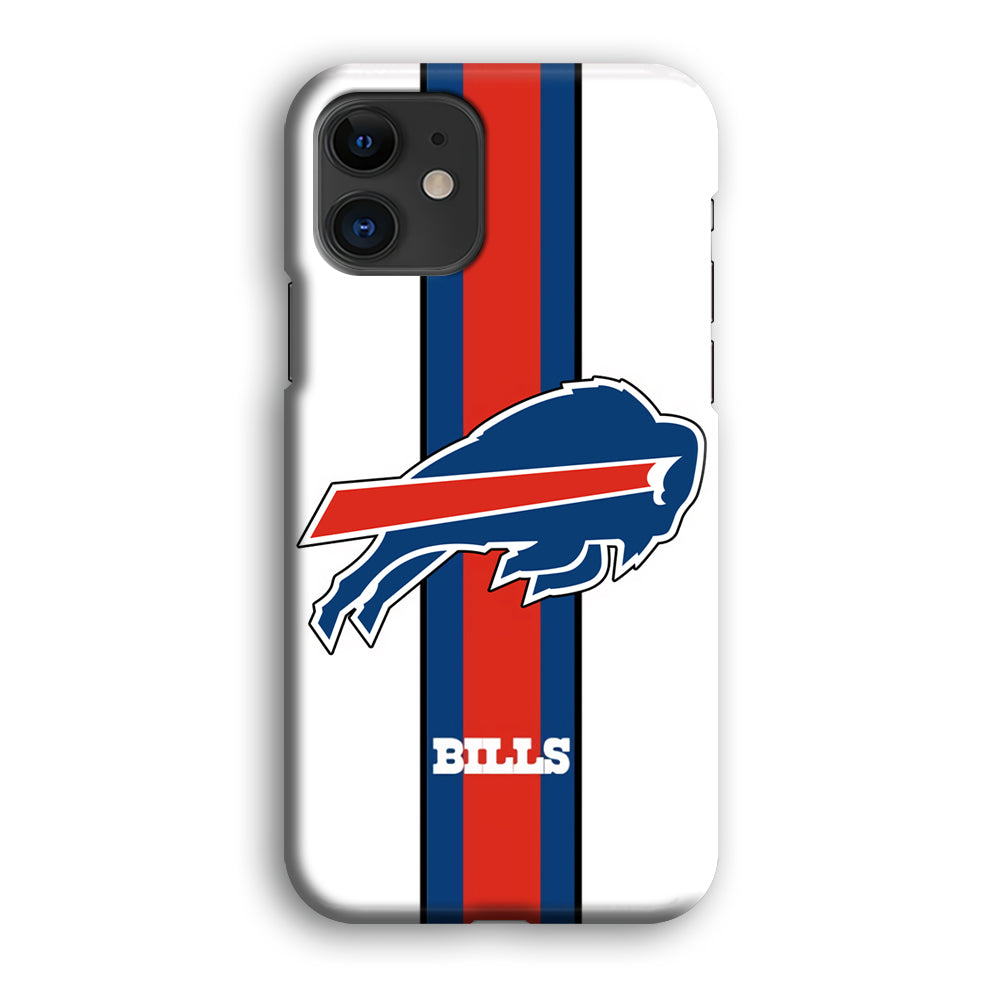 Buffalo Bills Stripe iPhone 12 Case