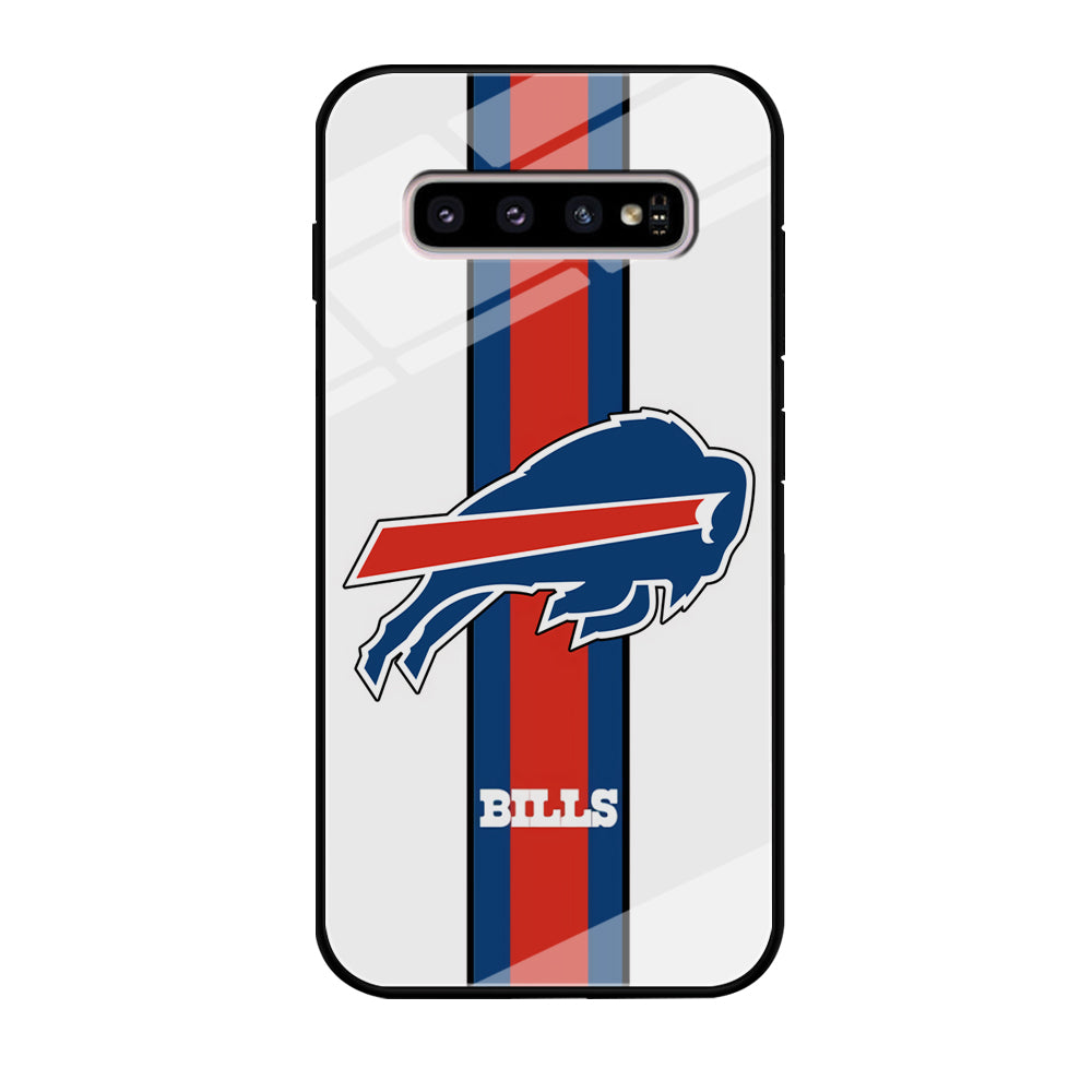 Buffalo Bills Stripe Samsung Galaxy S10 Case