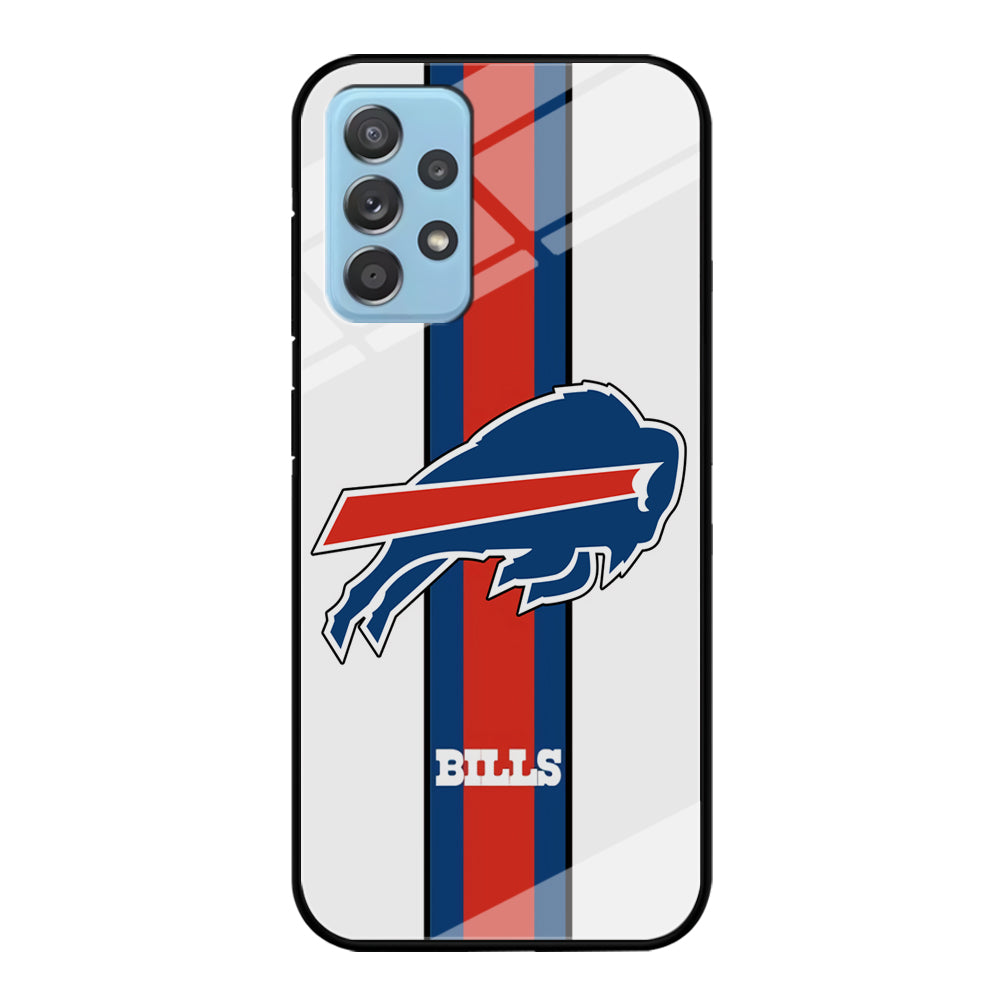 Buffalo Bills Stripe Samsung Galaxy A72 Case