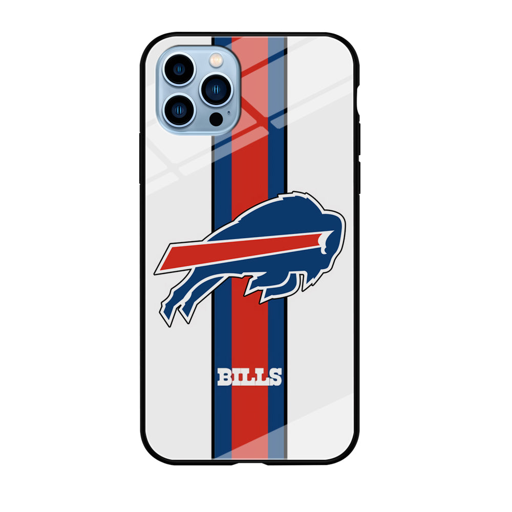 Buffalo Bills Stripe iPhone 12 Pro Max Case