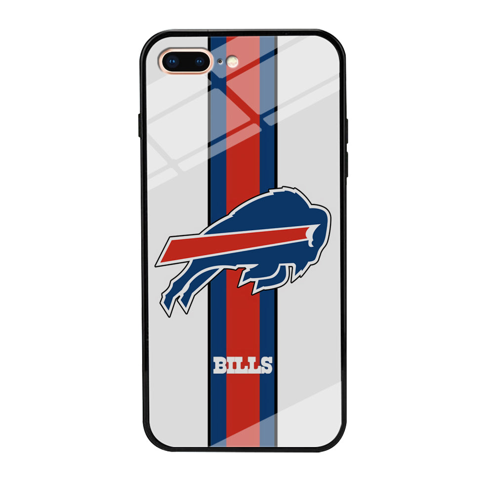 Buffalo Bills Stripe iPhone 8 Plus Case