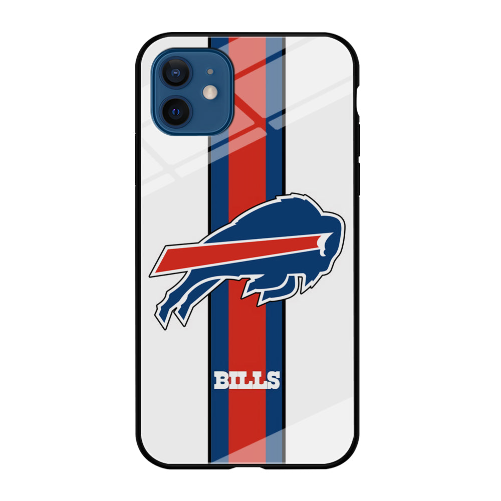 Buffalo Bills Stripe iPhone 12 Case