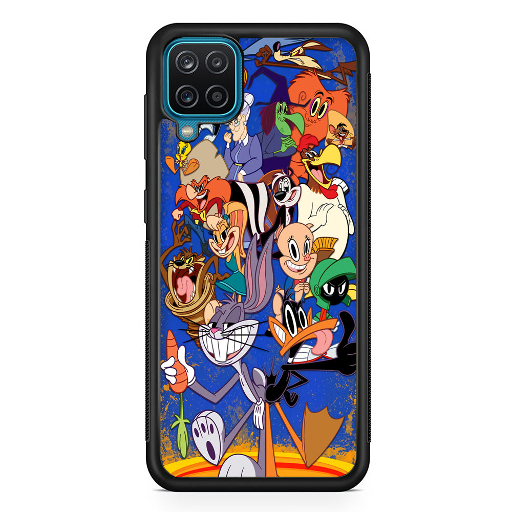 Bugs Bunny And Daffy Duck With Family Samsung Galaxy A12 Case