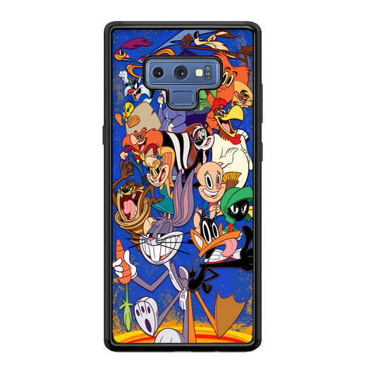 Bugs Bunny And Daffy Duck With Family Samsung Galaxy Note 9 Case
