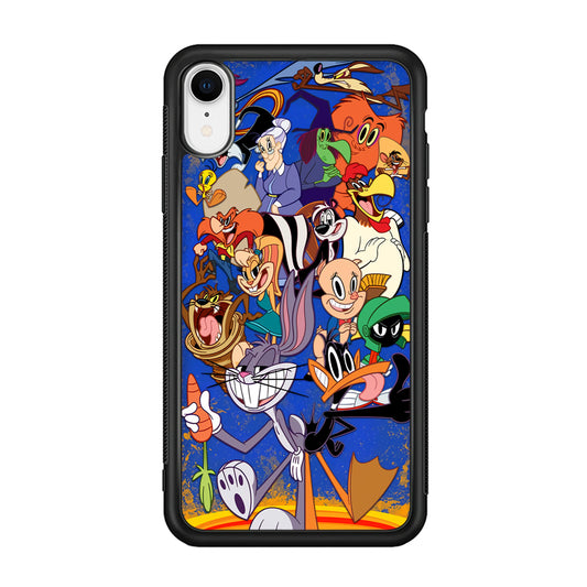 Bugs Bunny And Daffy Duck With Family iPhone XR Case