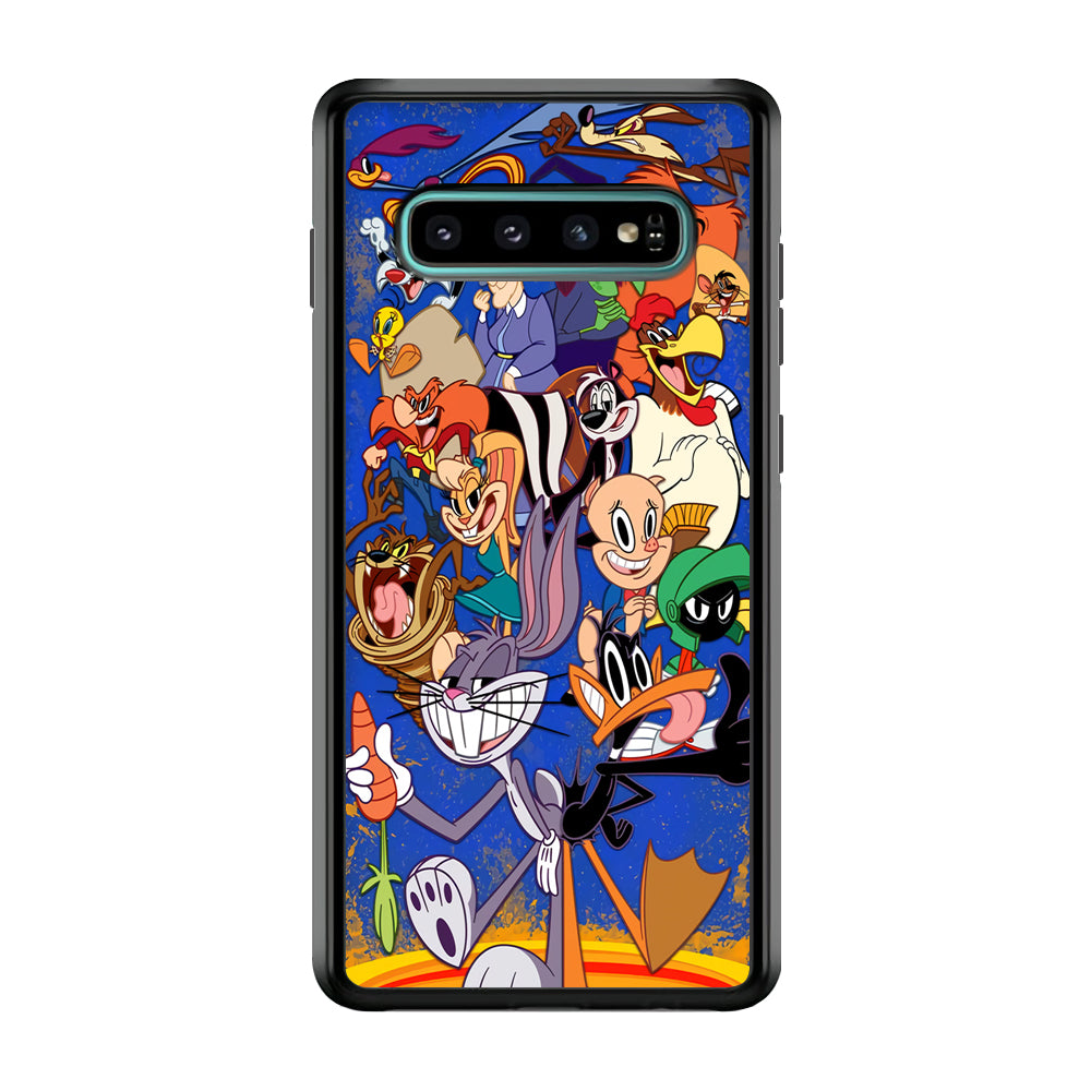 Bugs Bunny And Daffy Duck With Family Samsung Galaxy S10 Case