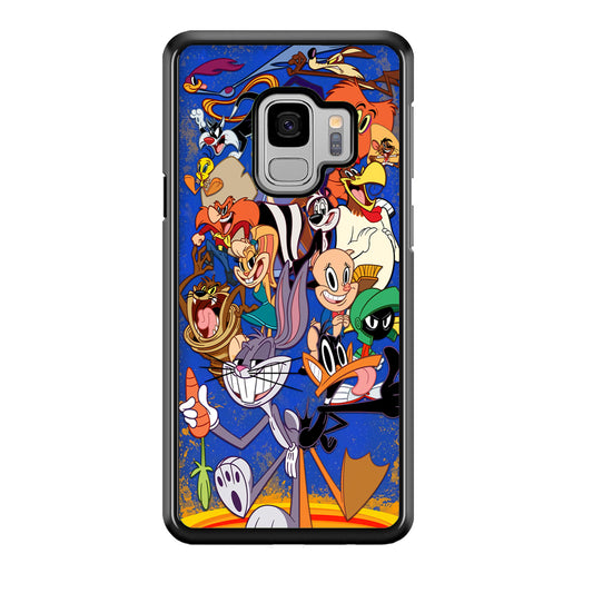 Bugs Bunny And Daffy Duck With Family Samsung Galaxy S9 Case