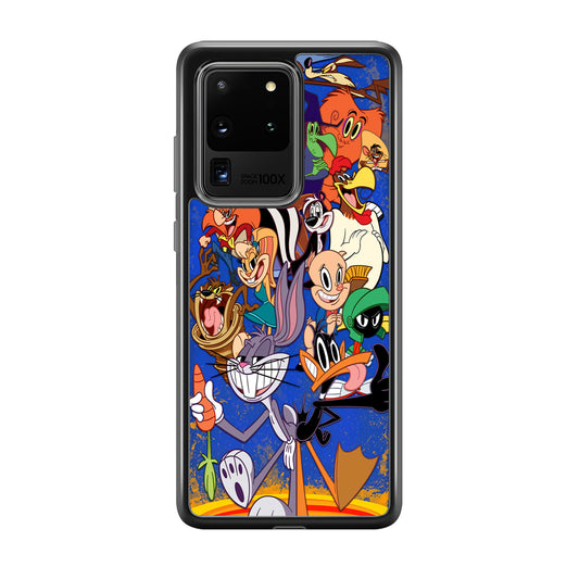 Bugs Bunny And Daffy Duck With Family Samsung Galaxy S20 Ultra Case