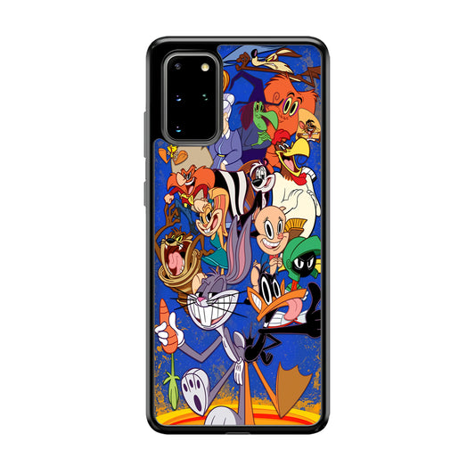 Bugs Bunny And Daffy Duck With Family Samsung Galaxy S20 Plus Case