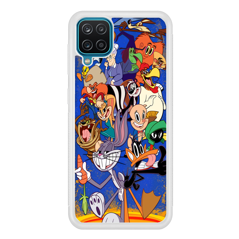 Bugs Bunny And Daffy Duck With Family Samsung Galaxy A12 Case