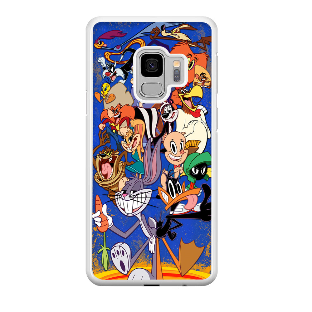 Bugs Bunny And Daffy Duck With Family Samsung Galaxy S9 Case