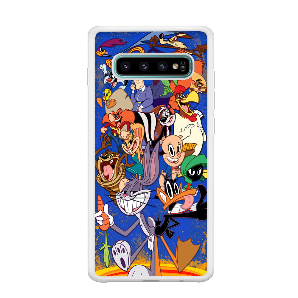 Bugs Bunny And Daffy Duck With Family Samsung Galaxy S10 Case